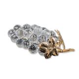 Swarovski Silver Crystal Faceted Grape Cluster