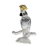 Swarovski Silver Crystal Cockatoo Figurine 261635