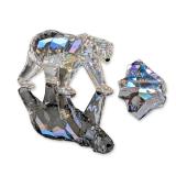 Swarovski SCS Crystal 2011 Annual Edition Figurine, Siku Polar Bear with Iceberg Plaque