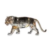 Swarovski SCS 2010 Tiger Golden Shine Crystal Figurine