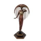 Erte (Russian/French, 1892-1990) Art Deco Bronze Sculpture, Le Soleil, Signed & Numbered