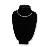 Italian Sterling Silver 925 Herringbone Chain Necklace