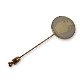 Wedgwood Grey Jasperware Amphora Stick Pin with Gold Toned Post