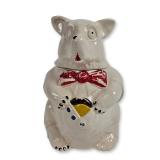 McCoy Ceramic Glazed Ceramic Bear Cookie Jar