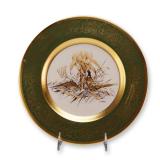 Pickard China Lockhart Birds Ring-Necked Pheasant Limited Edition Plate 1973