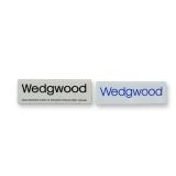 2pc Wedgwood Ceramic Advertising Signs