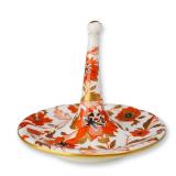 Wedgwood Bone China Imari Style Ring Holder, ca. 1880