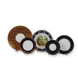 A Set of Five Wedgwood Bone China Plates