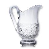 Bryce Brothers EAPG Pitcher Star in Honeycomb Leverne Pattern