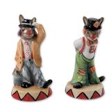 2pc Royal Doulton Bunnykins Clown Figurines