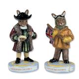 Pair of Royal Doulton Bunnykins Explorers Figurines