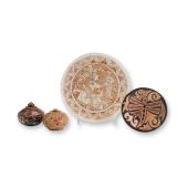 4pc Mayan-Style and Australian Decorative Items