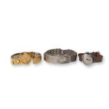 3pc Women Wristwatches Including Seiko, Ritz, and Virtus