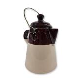 McCoy Ceramic Two-Tone Chuck Wagon Coffee Pot Jug