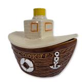 McCoy Ceramic Tugboat Cookie Jar