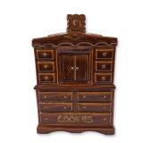 McCoy Brown Glazed Chiffonier Dresser Cookie Jar