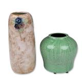 Two Royal Doulton Glazed Ceramic Vases