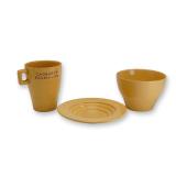 3pc Wedgwood Cup and Saucer Set for Cadbury Bourn-vita