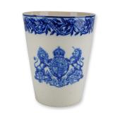 Wedgwood Etruria 1911 King George V and Queen Mary Coronation Commemorative Beaker