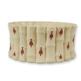 Wedgwood Caneware Primrose and Terracotta Bamboo-Form Oval Cachepot
