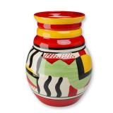 Wedgwood Clarice Cliff Collectors Club, The Art of Bizarre 2000 Collection Hand-Painted Vase