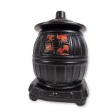 McCoy Ceramic Potbelly Stove Cookie Jar