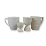 A 4 Piece Collection of Wedgwood Bone China Including Night and Day, Edme, and Conran Patterns