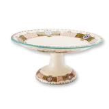Wedgwood Japonica Sprigs Pattern Ceramic Pedestal Cake Platter