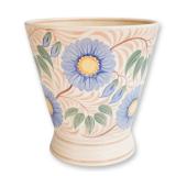 Wedgwood Chinese Aster Pattern Fine Earthenware Planter Vase, Circa 1935