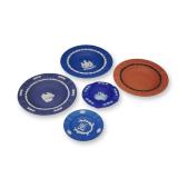 5pc Wedgwood Jasperware Ashtray and Pin Tray Collection