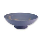 Wedgwood Jasperware Pale Blue Footed Centerpiece Bowl with Pelican Design