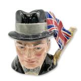 Sir Winston Churchill D6849 Small Doulton Character Jug