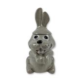 McCoy Pottery Gray Ceramic Rabbit Cookie Jar