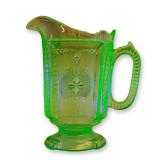 Richards & Hartley EAPG Uranium Pitcher c.1880