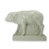 Wedgwood by John Skeaping Celadon Glazed Buffalo Figure