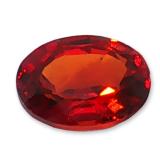 Oval Cut Hessonite Garnet