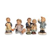 Collection of Four Goebel Hummel 1987 - 2003 Figurines