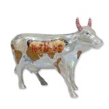 Westland CowParade Hot Dog Iridescent Cow Figurine