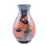 Moorcroft English Art Pottery Pomegranate Ceramic Vase