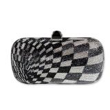 Judith Leiber Couture Crystal Checkerboard Evening Bag