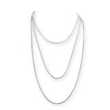 David Yurman Sterling Silver and 14K Yellow Gold 2.7mm Box Chain Necklace