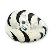 John Hardy Sterling Silver Palu Macan Tiger Stripe Domed Ring