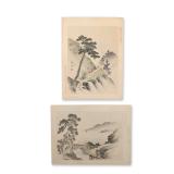 2pc Japanese Woodblock Prints