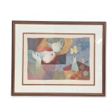Alvar Sunol (Spanish, b. 1935), Color Lithograph on Paper, Le Couple, Signed & Numbered