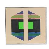 Paul Reed (American, 1919-2015) Color Screenprint, Gilport One