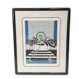 Erte (Russian/French, 1892-1990), Serigraph on Paper, Paresseuse, Signed & Numbered