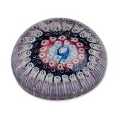 Antique Whitefriars Concentric Millefiori Paperweight