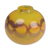 Mid-Century Studio Art Glass Festoon Vase