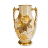 Wedgwood Harry Barnard Slip-Decorated Handled Vase