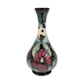Moorcroft Rachel Bishop Ruby Vase